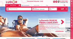 Desktop Screenshot of ludor.sk
